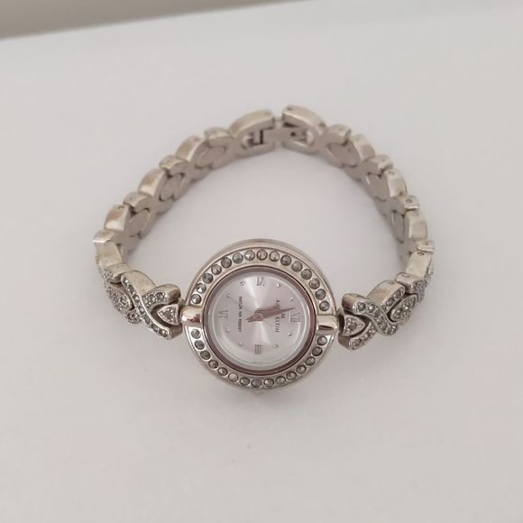 Anne Klein Rhinestone Watch - Picture 2 of 16